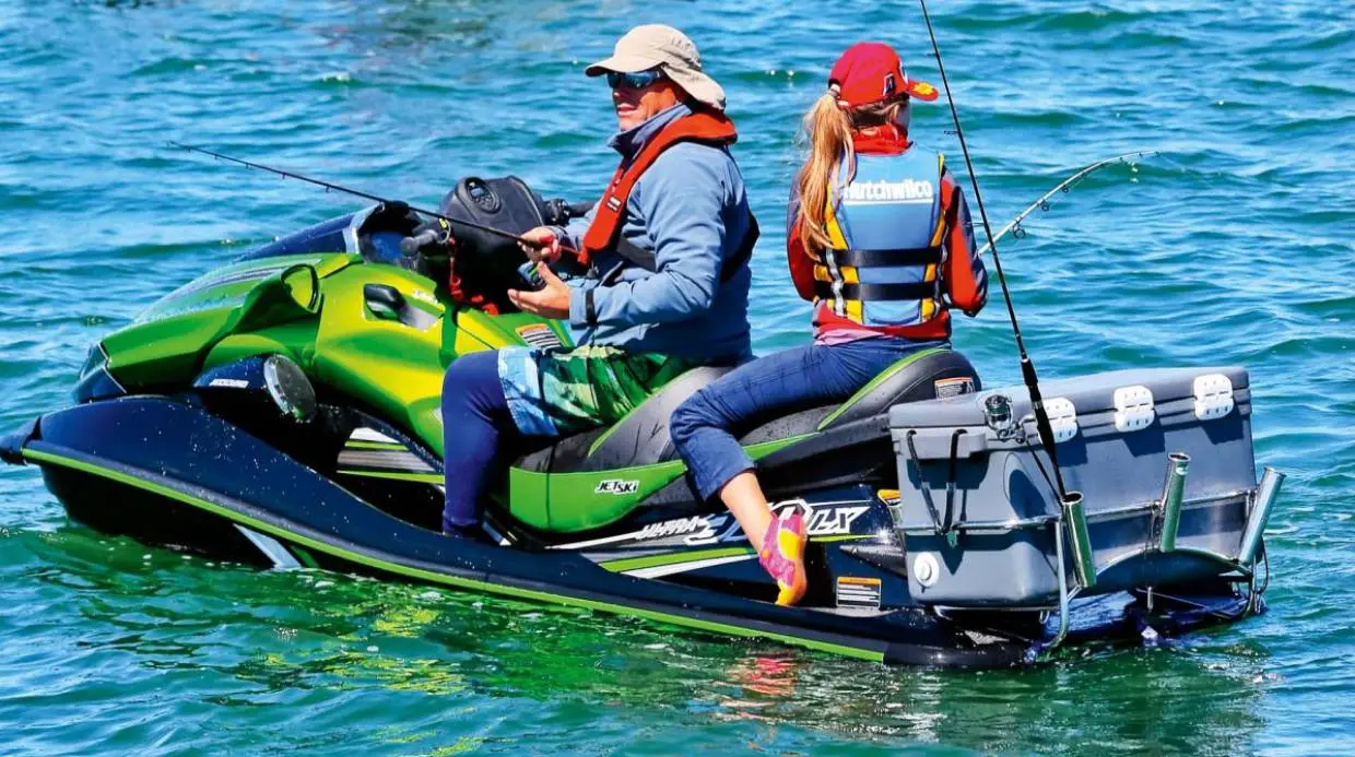 Fishing on a personal Watercraft