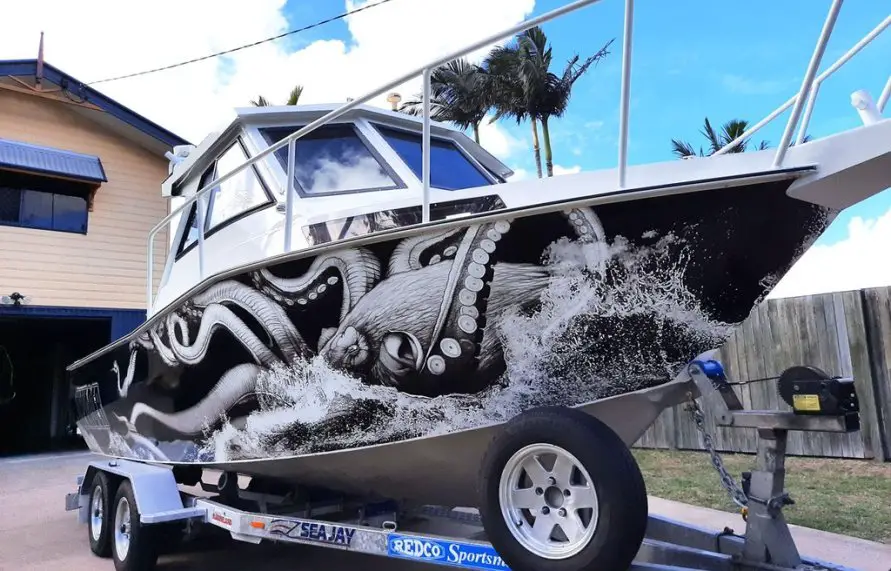 The Octopus Boat Wrap