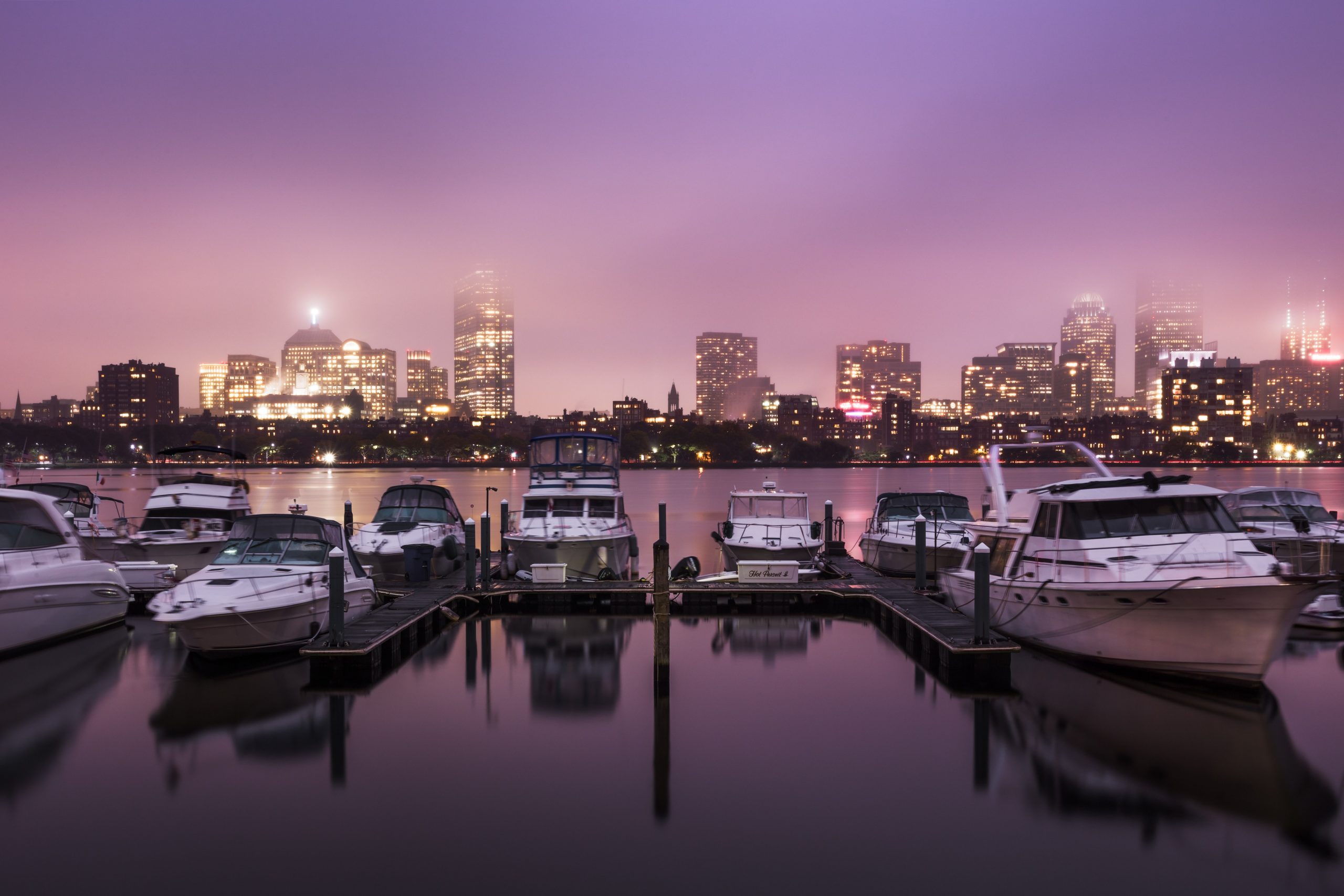 Boats floating