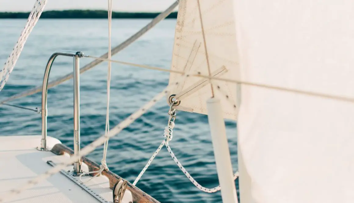 White Boat with road straps