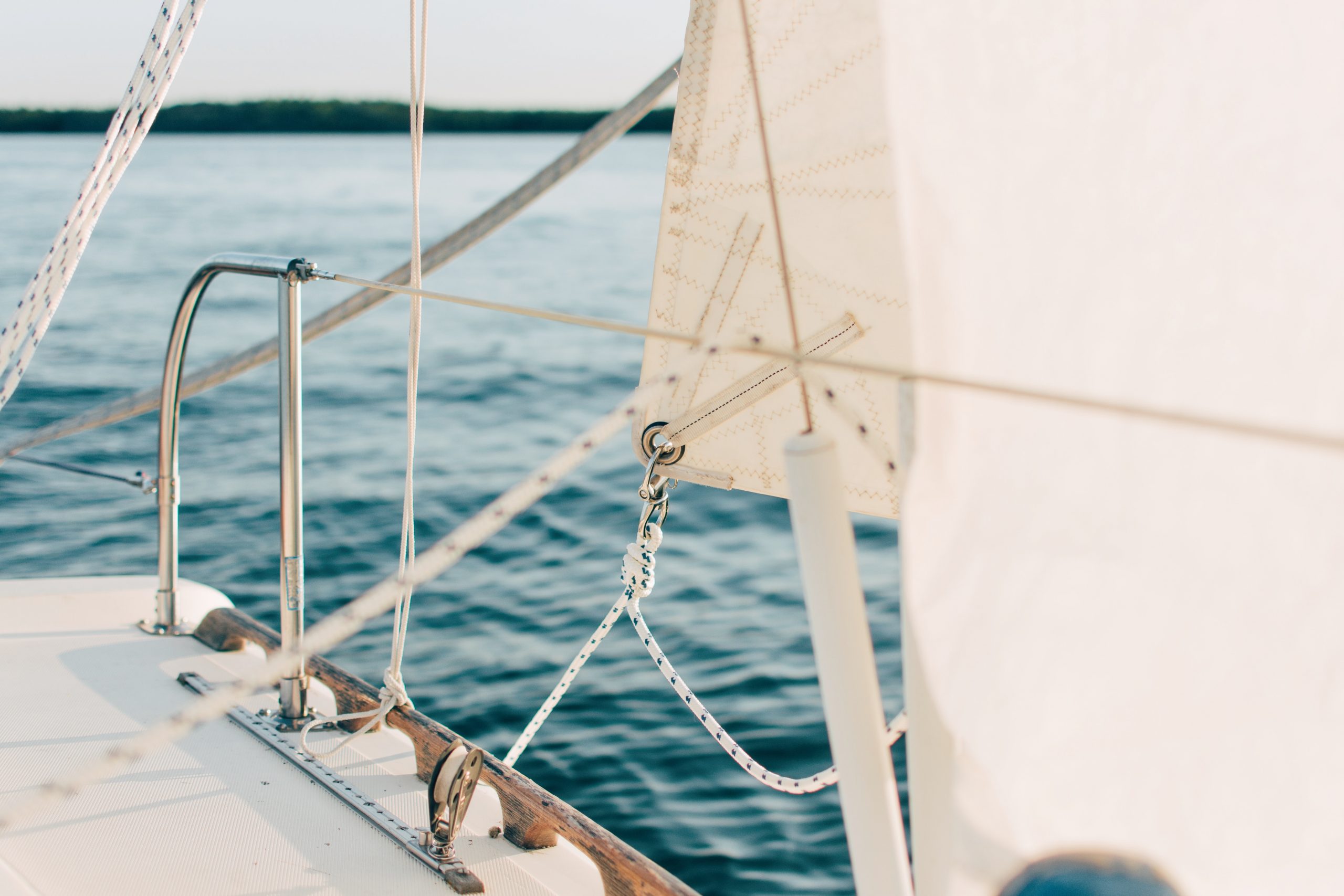 White Boat with road straps