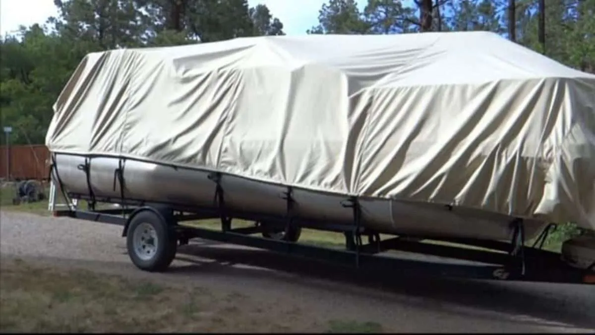 Pontoon Boat Winter Covers